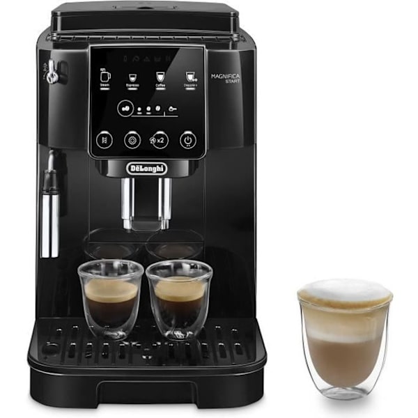 De'Longhi espressomaskine kværn - Magnifica Start - ECAM220.21.B, Sort Svart