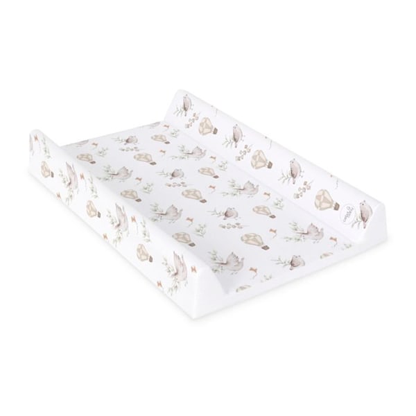 Ceba Baby Blesepude tykk vaskbar hårdfør ultra let - Glade fugle, 70x50 cm - Øko-Tex certificeret, Vandafvisende Lykkelige fugle