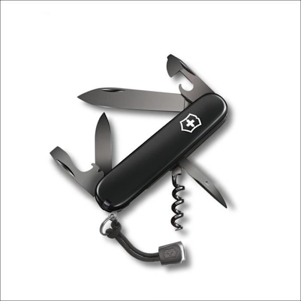 Taskukirves - Victorinox - Spartan Onyx Black - 12 toimintoa - Ruostumaton teräs - 91mm sort