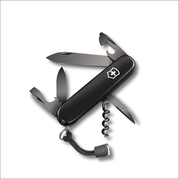 Taskukirves - Victorinox - Spartan Onyx Black - 12 toimintoa - Ruostumaton teräs - 91mm Svart
