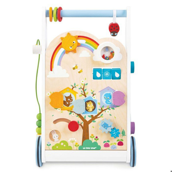 Farverig multifunktions rollator Flerfarvet