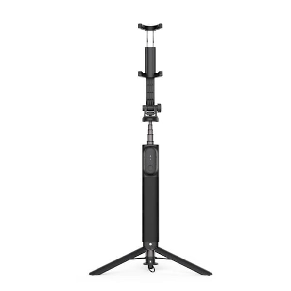 Selfie stick med FIXED Snap XL stativ og trådløs udløser, 1/4" skrue, sort
