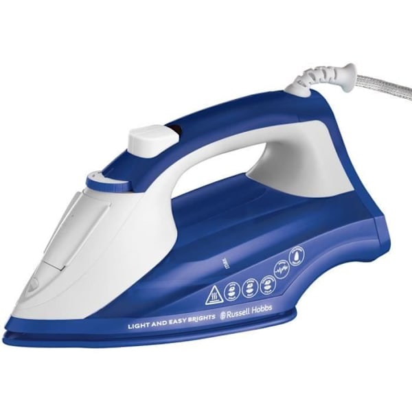 Lätt och lätt att stryka Russell Hobbs 26483-56 - 2400W - Kraftfullt ångflöde - Safir safir