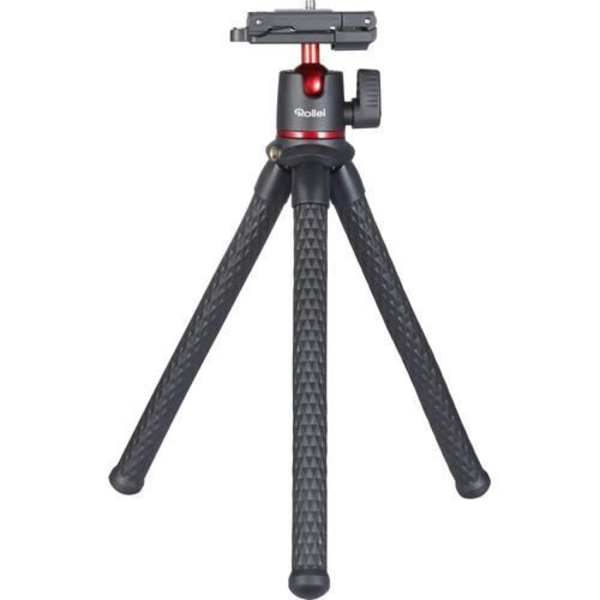 ROLLEI Monkey Pod 2 fleksibelt stativ til smartphone - Sort - Højde 31 cm - Belastningskapacitet 2 kg