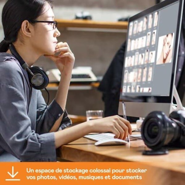 Ekstern harddisk - WD - My Book - 14 TB - Automatisk backup - Sort