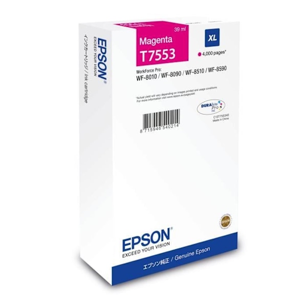 EPSON Model: WF-8