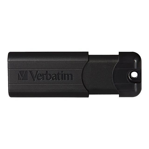 VERBATIM Store 'n' Go Pin Stripe USB-asema - 256 Gt - musta