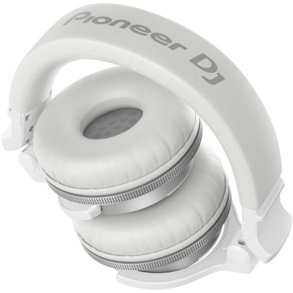 Hovedtelefoner - Pioneer - HDJ-CUE1BT - Hvid - Bluetooth 5.0 - Sammenfoldelig - 32 Ohm hvid
