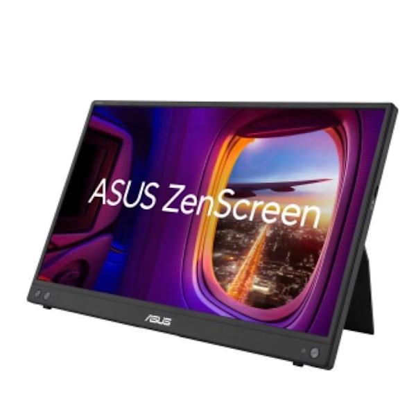 ASUS 15,6' LED - ZenScreen MB16AHV - Fuld HD 1080p pc-skærm - 1920 x 1080 pixels - 5 ms (grå til grå) - 16/9 - IPS-panel - Bærbar