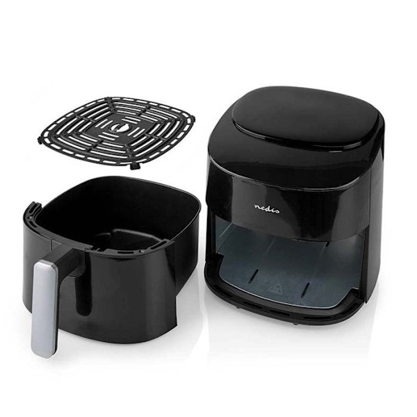 Friture luftfryer 4,2l sund madlavning Nedis KAAF160BK sort