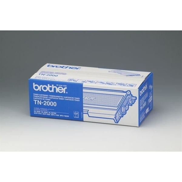 Brother TN-2000 Laser Toner Sort