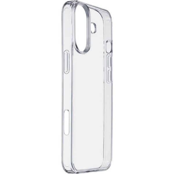 Cellularline Clear Strong Case Coque arrière Apple iPhone 16 transparent laddning via induktion CLEARDUOIPH16T