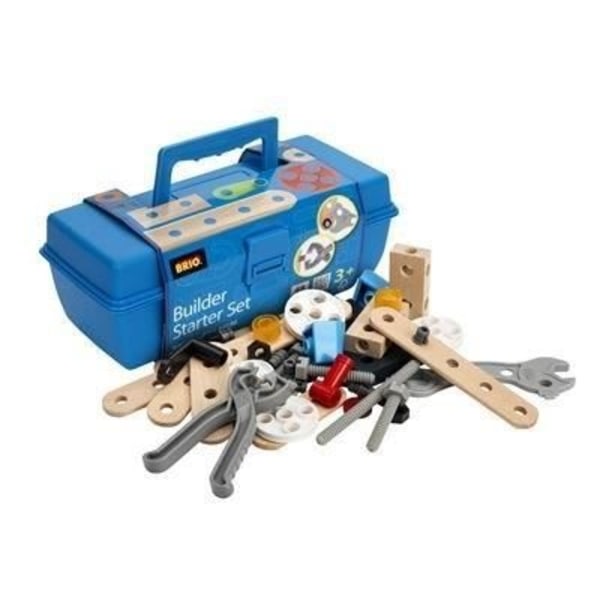 BRIO Builder byggespil - Værktøjskasse - 49 stykker - STEM Flerfärgad