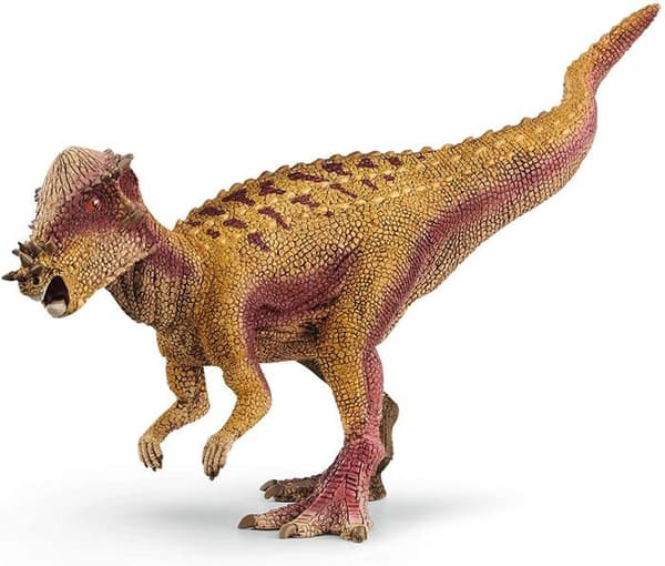 Pachycephalosaurus figur, Schleich 15025 dinosaurier, för barn från 3 år Blå