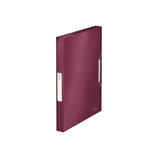 Leitz Style File Box 30 mm A4 för 250 ark rubinröd