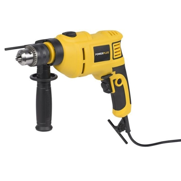 POWERPLUS - Slagbore 650W - 2 funktioner sort