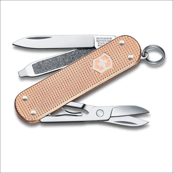 Couteau Schweiz - Victorinox - Classic Alox - Frisk Pære - 58mm - 5 funktioner Frisk fersken