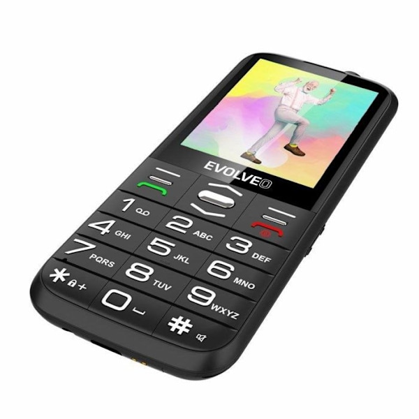EVOLVEO EasyPhone XO musta