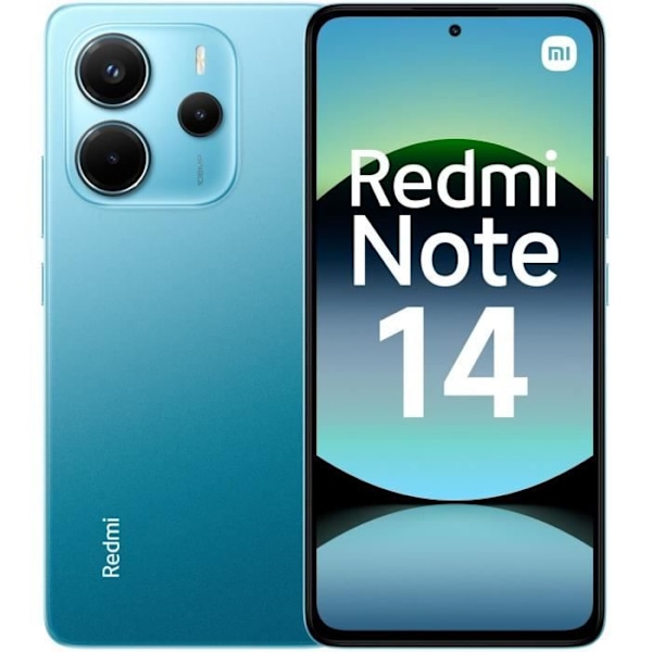 XIAOMI - Redmi Note 14 4G - 8 GB + 256 GB - Ocean Blue