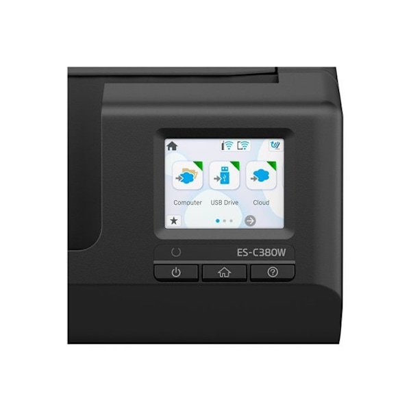 Epson ES-C380W - asiakirjascanner musta