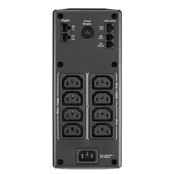 Ondulator - APC - Back-UPS Pro BR1300MI - 1300VA - 780W - 8 AC-udgange