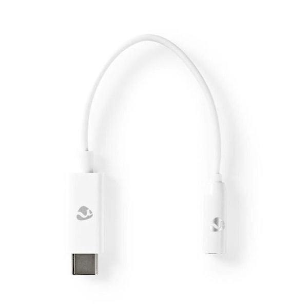 Nedis USB-C-sovitin USB-C uros 3,5 mm naaras 0,15 m valkoinen