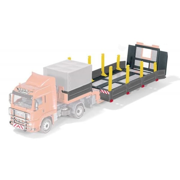 SIKU 6714 - KVM SWITCH - Tilbehør til CONTROL Tieflader og Zugmaschine bilmodel, , Sort