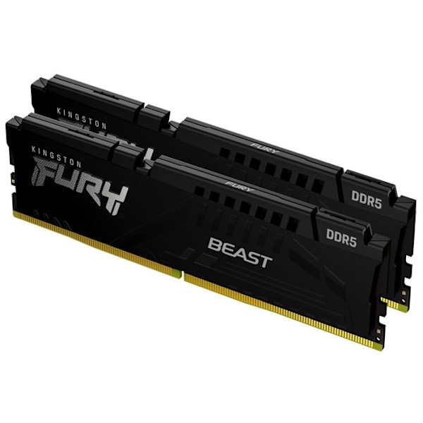 DDR5 RAM - KINGSTON - FURY Beast Black - 64 Go - 6400MT/s - CL32