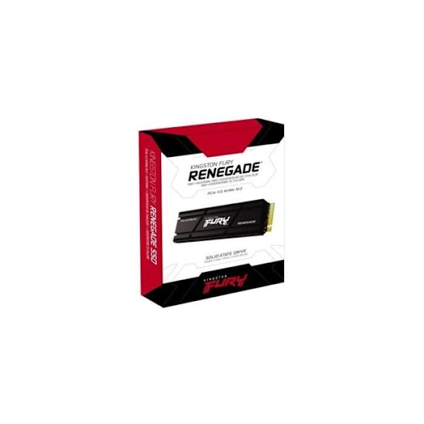 Kingston SSD-drev FURY Renegade 1TB PCI-e 4.0 NVMe 7300/6000 - 0740617331073