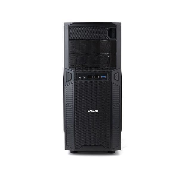 ZALMAN Z1 PC CASE - Medium Tower - USB3.0 - Musta - ATX-muoto (ZM-Z1)