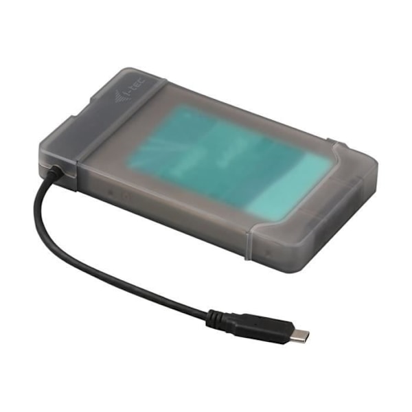 SATA til USB-adapter - I-TEC - MySafe USB-C Easy - USB-C 3.1 Gen 2 - 2,5" SATA - Sort Sort
