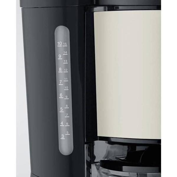 Kaffemaskine - Severin - KA 9575 - 10 kopper - Glaskande - Filter