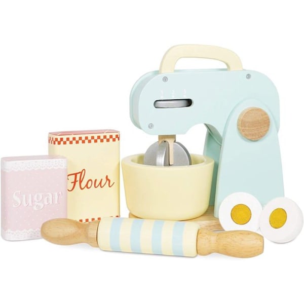 Madlavningsspil - LE TOY VAN - Honeybake Mixer Set - Barn - Blandet - 3 år - Brun - Grøn kastanj