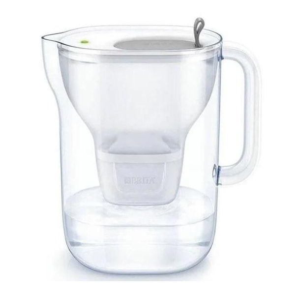 Brita Karaffer Karaffel med filter Style XL LED, volym 3,6 l, filter MX PRO, grå 1052803