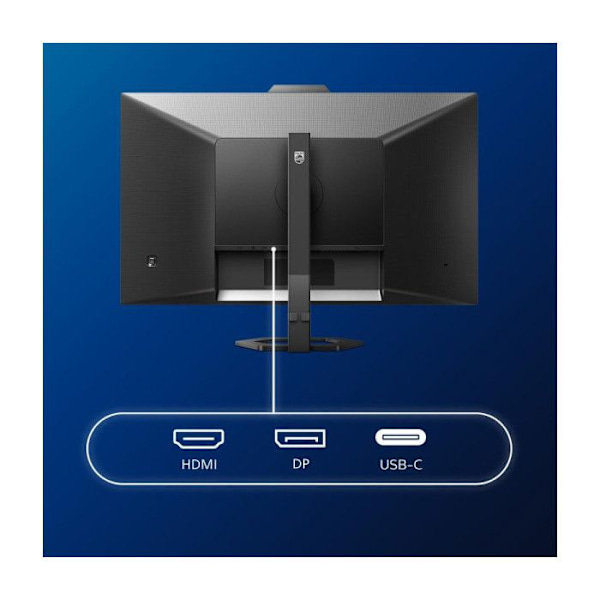 Näyttö - Philips - 27E1N5600HE - QHD 27 - 5 megapikselin verkkokamera - USB-C - 5 W kaiuttimet