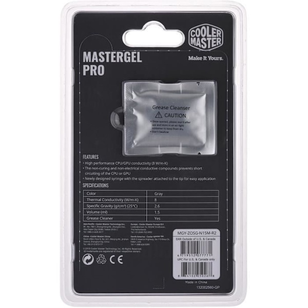 COOLER MASTER MasterGel Pro - Termisk pasta