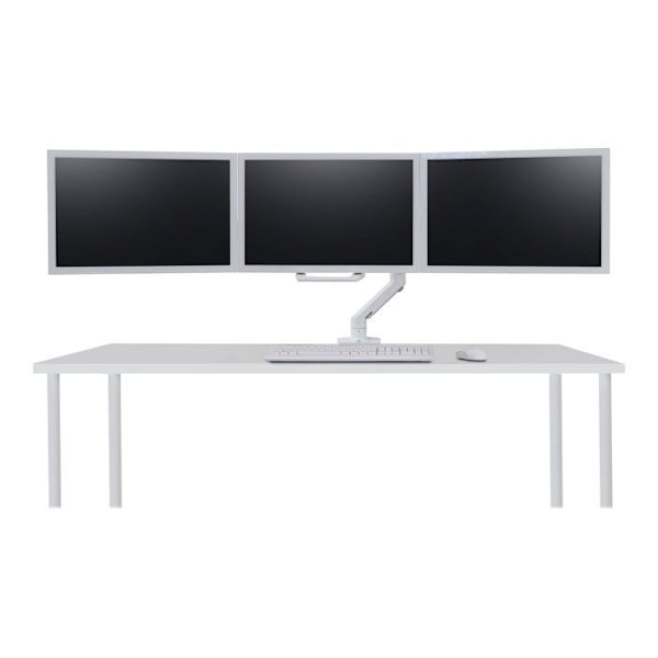 Monteringssæt - Ergotron - Skærm - Hvid - 3 x 61 cm - 4,63 kg max - 100 x 100 VESA
