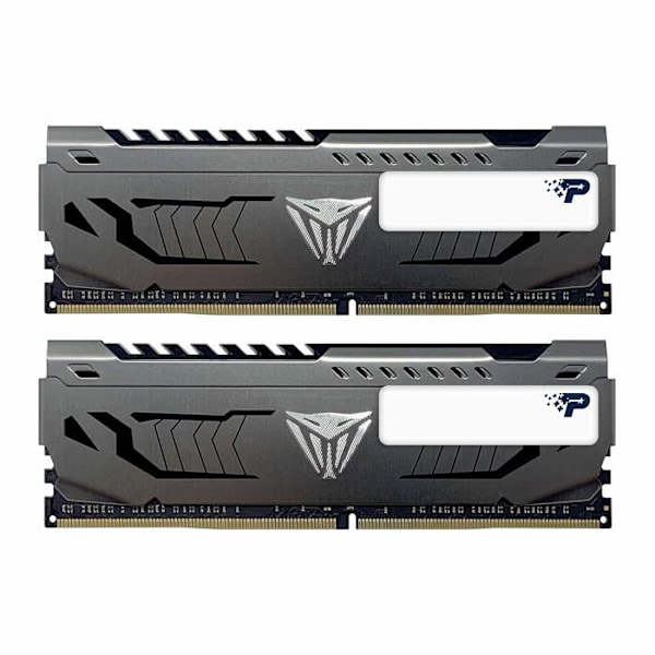 Patriot Viper Steel PC4-28800 (3600Mhz) DDR4 DIMM Memory Stick Kit 32GB (2x16GB) (musta)