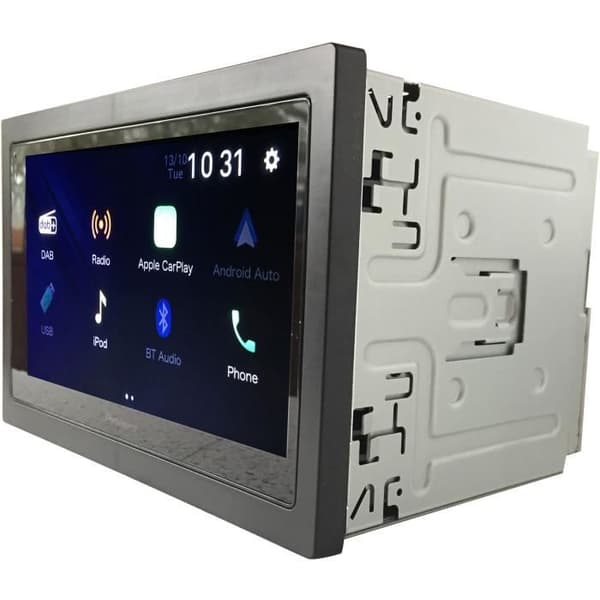 Autoradio multimédia - PIONEER - Skärm 7- 2DIN - DAB - USB - Ingång för backkamera - Apple CarPlay® - Android Auto™