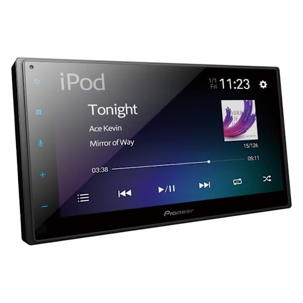 Multimedia bilradio - PIONEER - 7"- skärm - 2DIN - DAB - USB - Backup kameraingång - Apple CarPlay® - Android Auto™