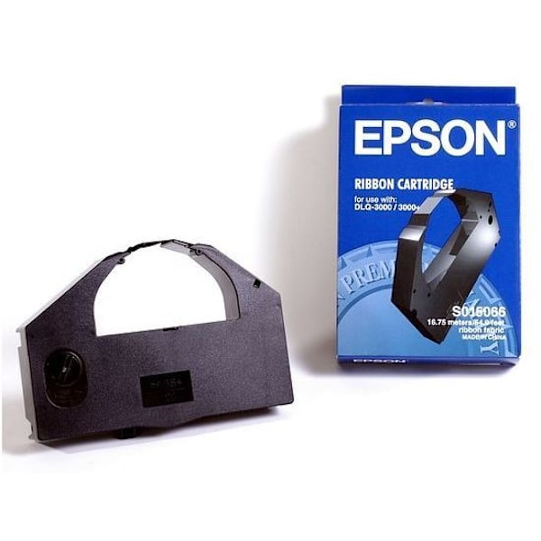 EPSON S015066 stofbånd - sort - 6.000.000 tegn