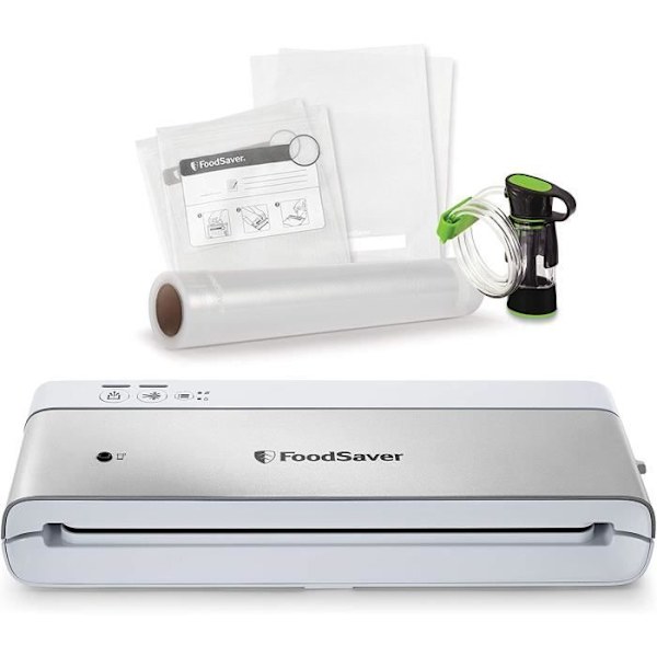 FOODSAVER Konserveringssystem VS0100X01 Rustfrit stål