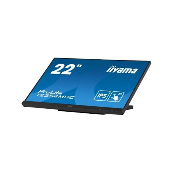 IIYAMA Touchscreen - PROLITE T2254MSC-B1AG - 21.5 tommer - 1920x1080 - IPS - 10 berøringspunkter