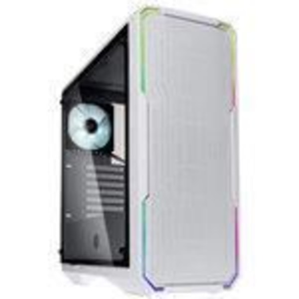 BitFenix Enso Mesh (Hvid) - Mellemtårnetui - RGB-baggrundslysstyringssystem - sidevindue i hærdet glas (