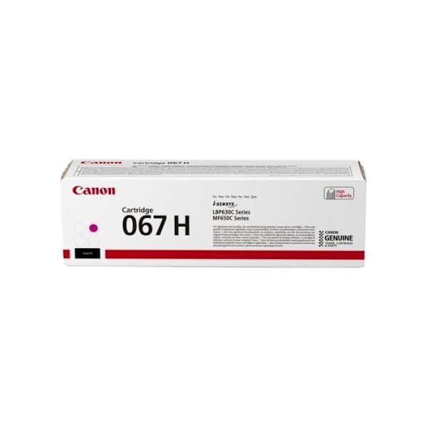 Canon 067 H - Magenta - Magenta Toner (2350 sivua 5 %)