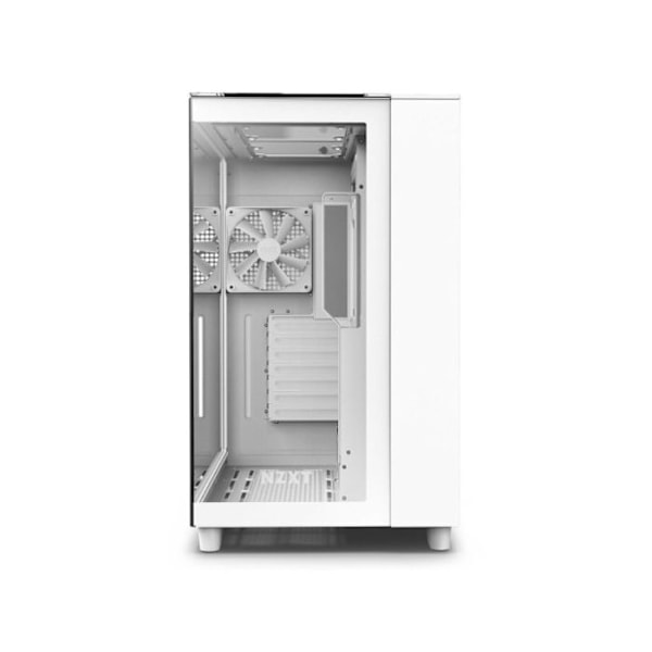 PC-chassi - NZXT - H9 Elite - Vit - Optimal kylning - Härdat glas - 10 fläktar