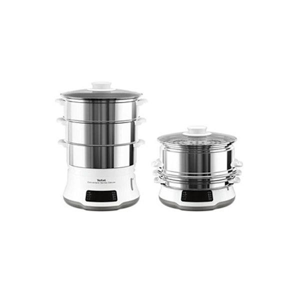 Dampkoger - Tefal - VC502D10 - 9 Liter - 900 Watt - 8 tilberedningsprogrammer