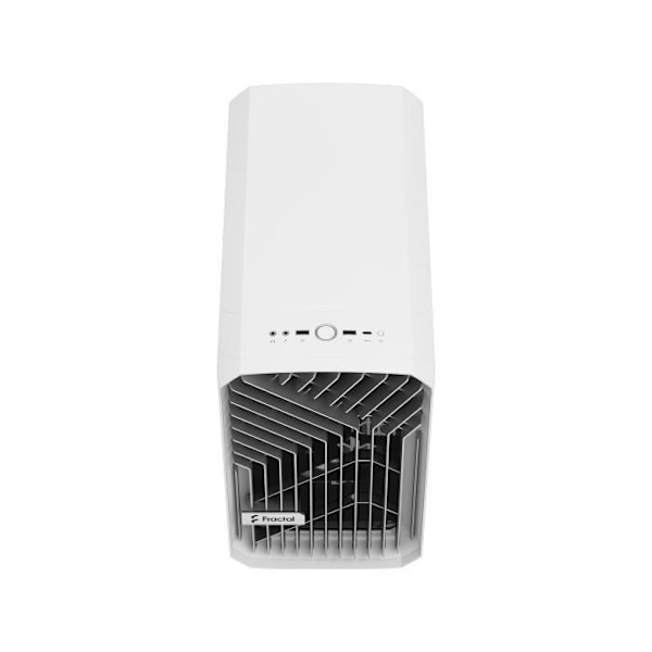 PC-taske - FRACTAL DESIGN - Torrent Nano White TG Clear Tint - White ( FD-C-TOR1N-03 )