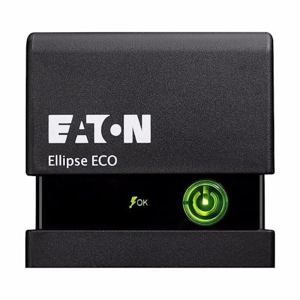 Invertteri - EATON - Ellipse ECO 1200 USB IEC - Off-line UPS - 1200VA (8 IEC-liitäntää) - Ylijännitesuoja - USB-portti - EL1200USBIEC