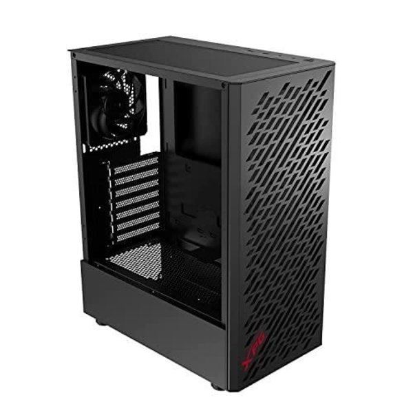 XPG VALOR AIR PC etui - ADATA - Midi tårn - 4 120 mm blæsere - Sort Sort